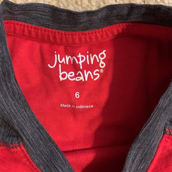 Boys 6 Jumping beans long sleeve football tee shirt - Picture 2 of 2